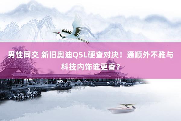男性同交 新旧奥迪Q5L硬查对决！通顺外不雅与科技内饰谁更香？