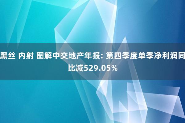 黑丝 内射 图解中交地产年报: 第四季度单季净利润同比减529.05%