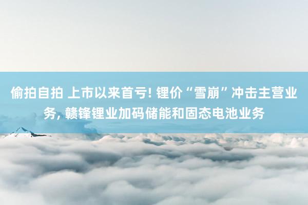 偷拍自拍 上市以来首亏! 锂价“雪崩”冲击主营业务, 赣锋锂业加码储能和固态电池业务